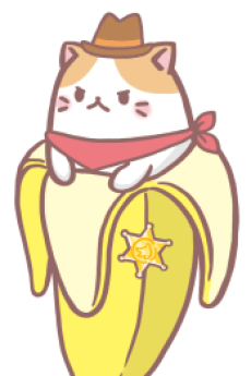 Calico bananya hotsell