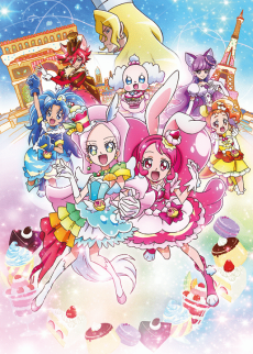 Cover Art for Kirakira☆Precure a la Mode: Paris to! Omoide no Mille-Feuille​!