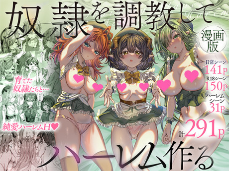 Dorei wo Choukyoushite Harem Tsukuru: Sodateta Dorei-tachi to Junai Harem H suru made no Hanashi