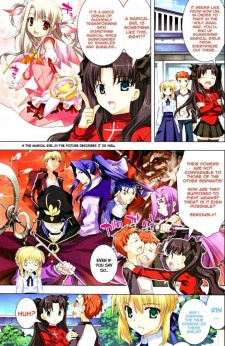 Cover Art for Fate/Stay Night x Magical Girl Lyrical Nanoha