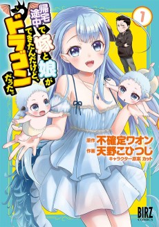 Cover Art for Kitaku Tochuu de Yome to Musume ga Dekita n dakedo, Dragon datta.