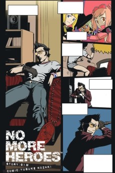 Cover Art for No More★Heroes Manual Comic