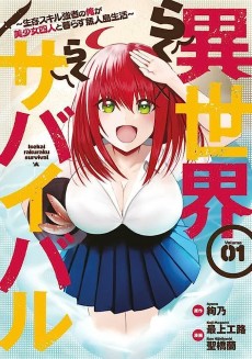 Isekai Raku Raku Survival: Seizon Skill Tsuwamono no Ore ga Bishoujo Shiri to Kurasu Mujintou Seikatsu