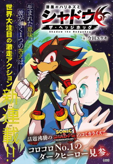 Cover Art for Shikkoku no Harinezumi Shadow the Hedgehog