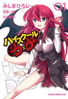 Cover Art for High School DxD
